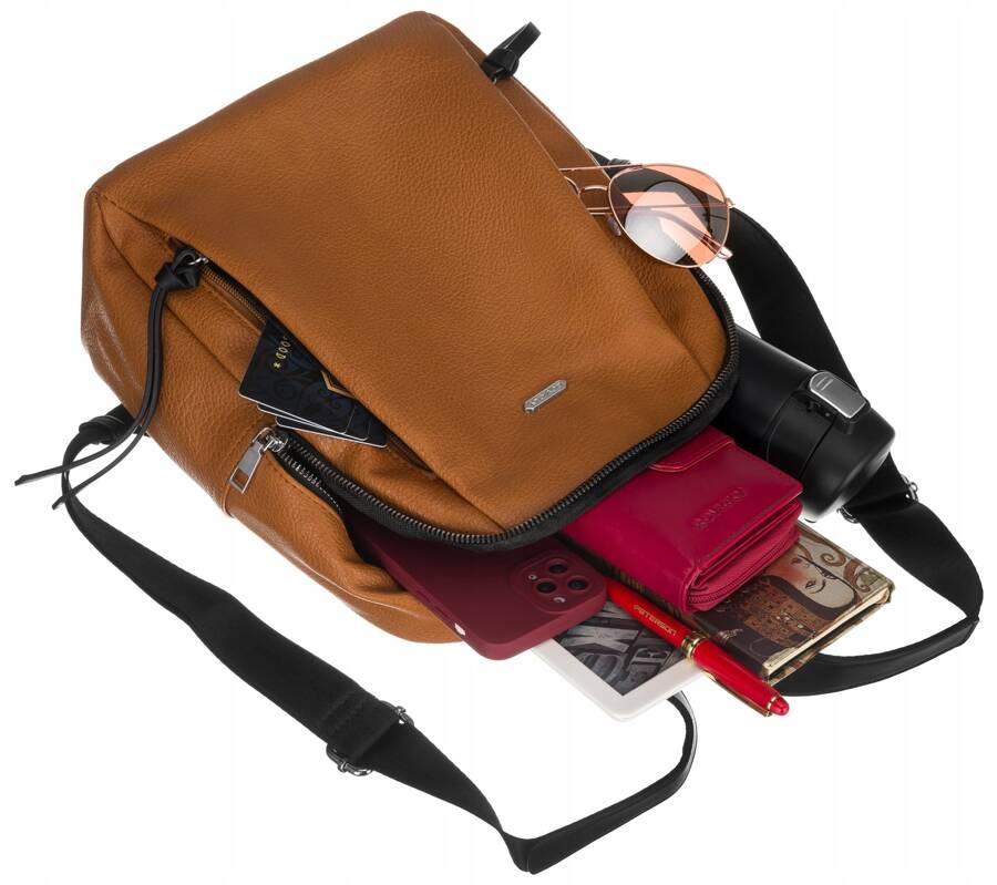 Städtischer Damen Rucksack aus Öko-Leder – Rovicky – Bild 9