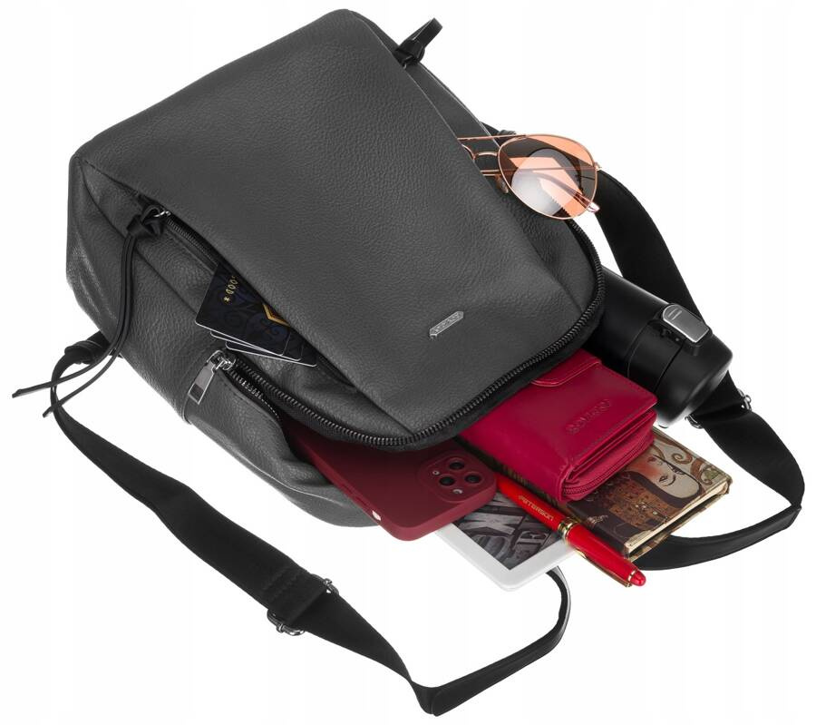 Städtischer Damen Rucksack aus Öko-Leder – Rovicky – Bild 9