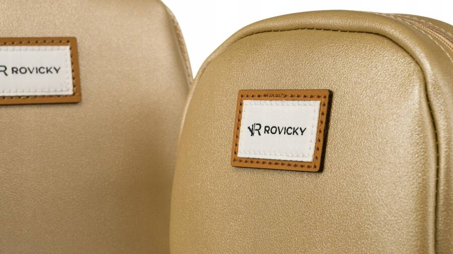 Set aus zwei Damen Kosmetiktaschen aus Öko-Leder – Rovicky – Bild 5