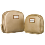 Set aus zwei Damen Kosmetiktaschen aus Öko-Leder – Rovicky