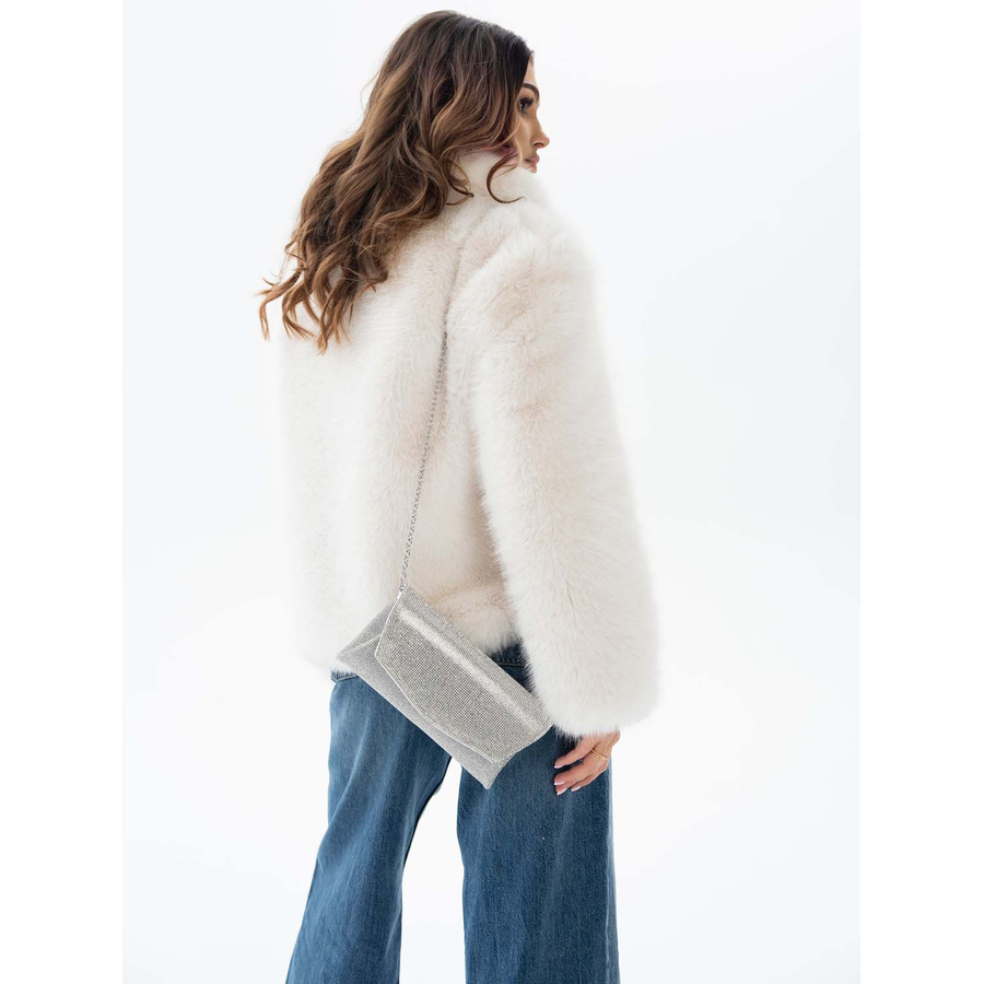Elegante Damen Clutch mit Strasssteinen – Peterson – Bild 6