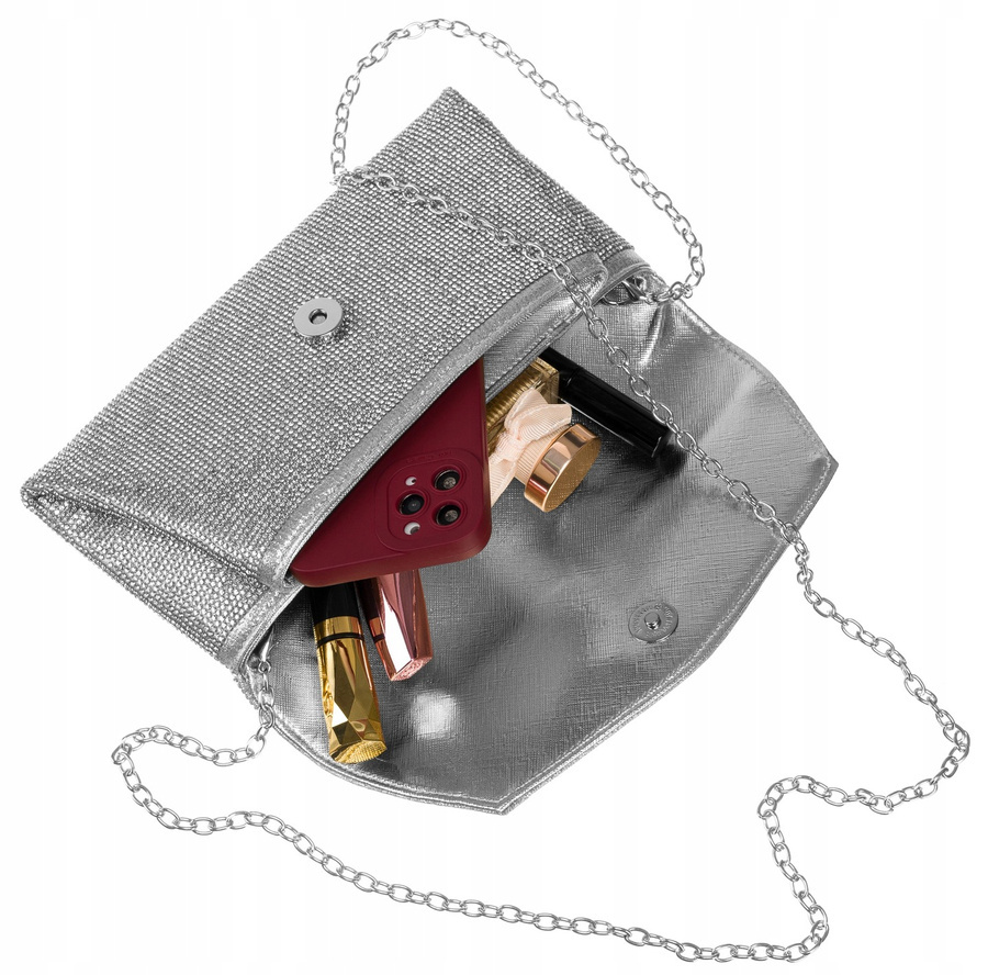 Elegante Damen Clutch mit Strasssteinen – Peterson – Bild 14