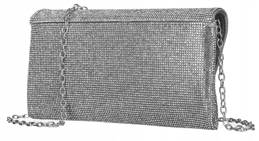 Elegante Damen Clutch mit Strasssteinen – Peterson – Bild 7