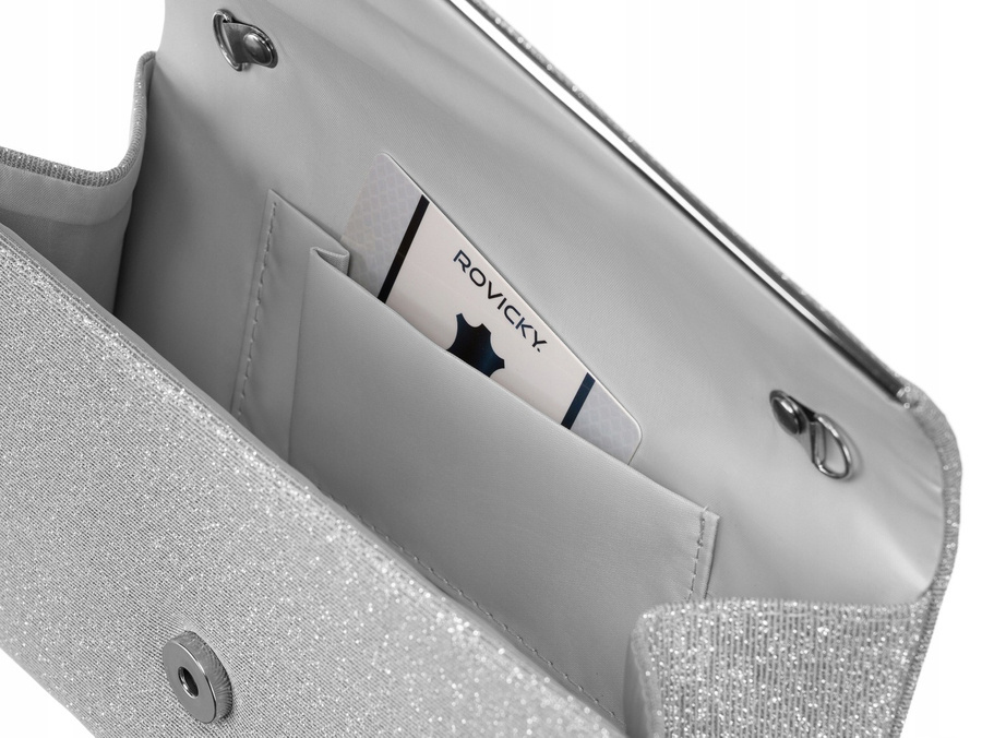 Glitzernde Damen Clutch – Rovicky – Bild 6