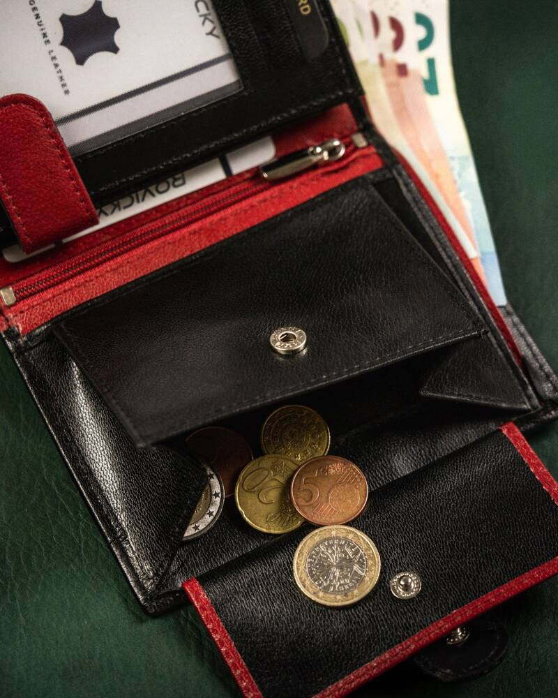 Originelle Herren Geldbörse aus Leder mit Druckverschluss – Rovicky – Bild 9