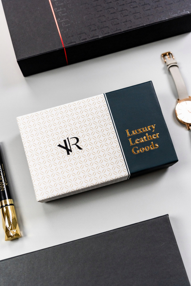 Elegante Damen Geldbörse aus Leder mit Druckknopf – Rovicky – Bild 13