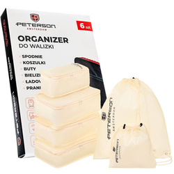 Reiseorganizer-Set für Koffer – Peterson