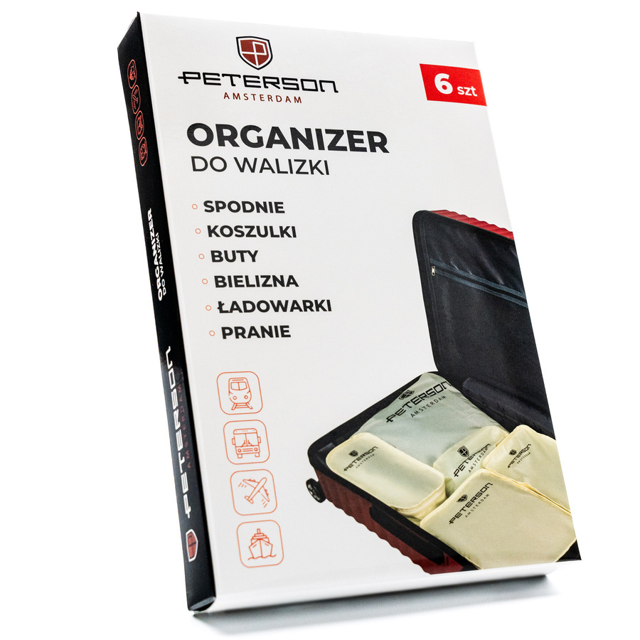 Reiseorganizer-Set für Koffer – Peterson – Bild 11