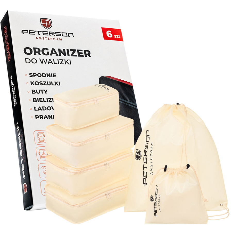 Reiseorganizer-Set für Koffer – Peterson