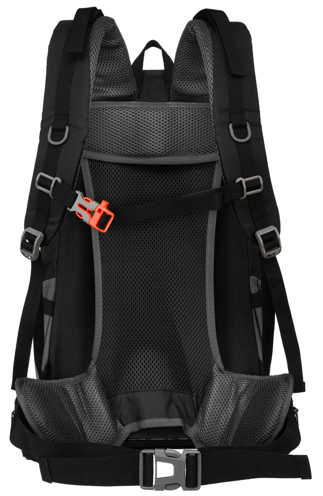 Schwarzer Adventure Trekkingrucksack mit Regenschutz – Peterson – Bild 8
