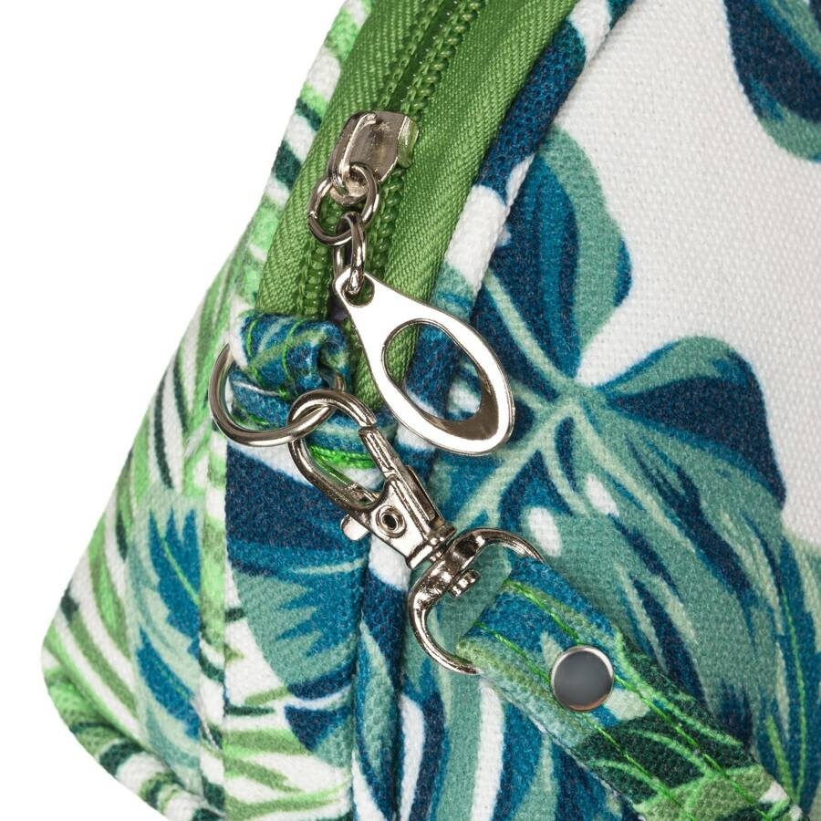 Bunte Kosmetiktasche mit Reißverschluss und Handgelenksschlaufe – Peterson – Bild 8