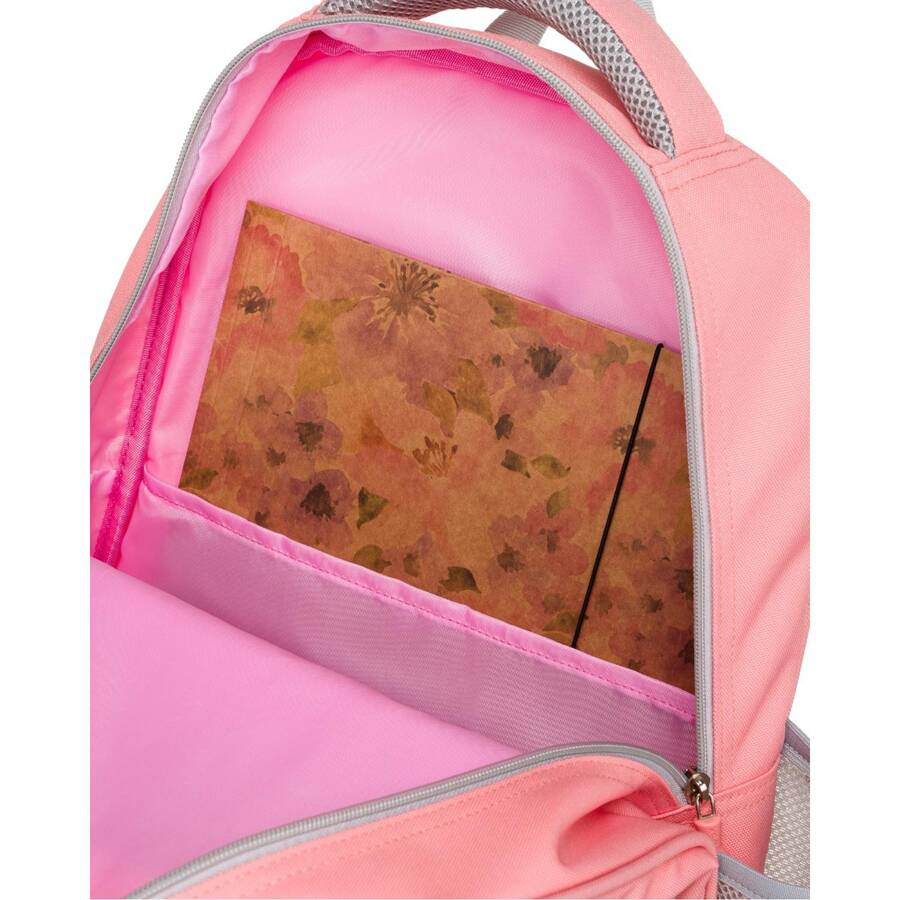 Rosa Schulrucksack aus atmungsaktivem Polyester – Peterson – Bild 13