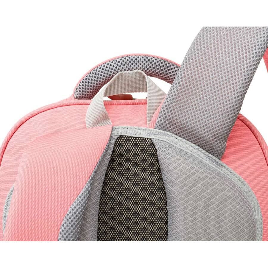Rosa Schulrucksack aus atmungsaktivem Polyester mit Brustgurt – Peterson – Bild 9