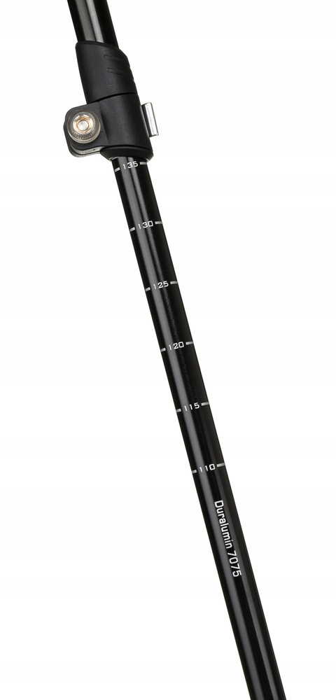 Verstellbare, schwarze Trekkingstöcke aus Aluminium - Peterson – Bild 5