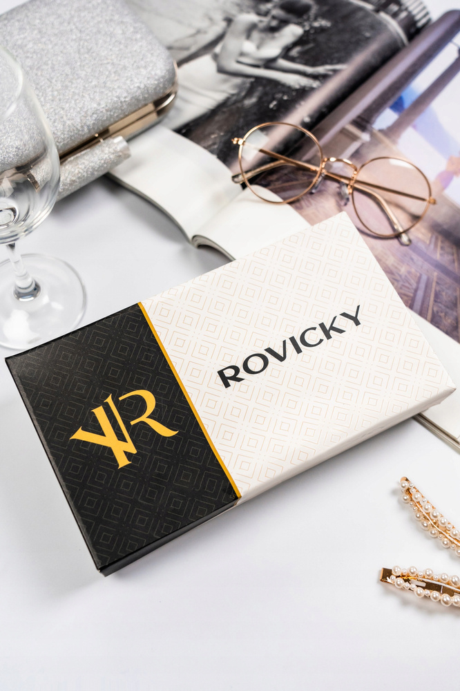 Damen Geldbörse im Federmäppchen-Stil in Ecru mit Reißverschluss – Rovicky – Bild 8