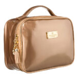 Reiseorganizer in Gold mit Tragegriff – Peterson