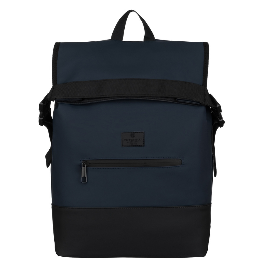 Dunkelblauer Sport-Rucksack mit atmungsaktivem Rückenmaterial – Peterson – Bild 2