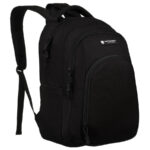 Schulrucksack in Schwarz mit USB-Anschluss – Peterson