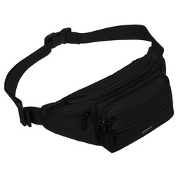Schwarze sportliche Herren-Gürteltasche – Peterson