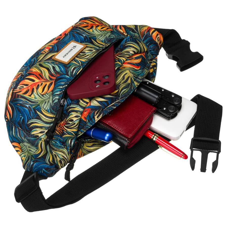 Alltagstaugliche Damen Gürteltasche mit Reißverschlusstaschen – Rovicky – Bild 6