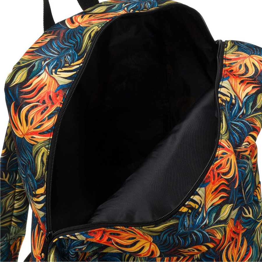 Leichter Reiserucksack mit Monstera-Blättern – Rovicky – Bild 6