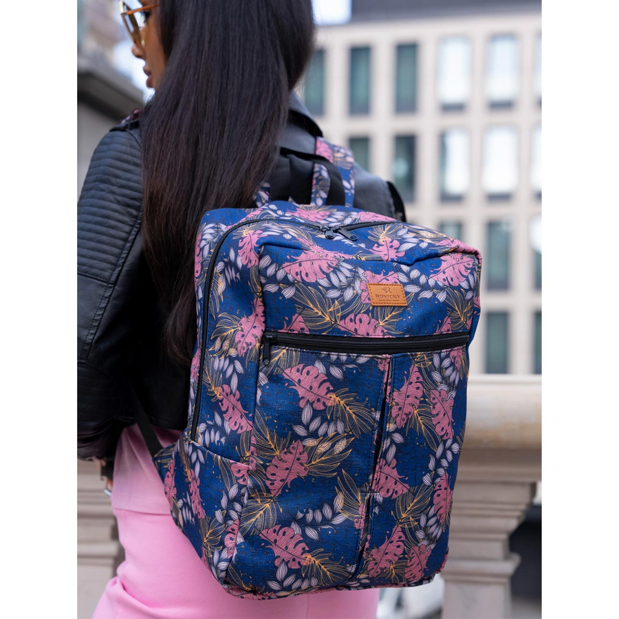 Bunter Reiserucksack mit Laptopfach – Rovicky – Bild 8