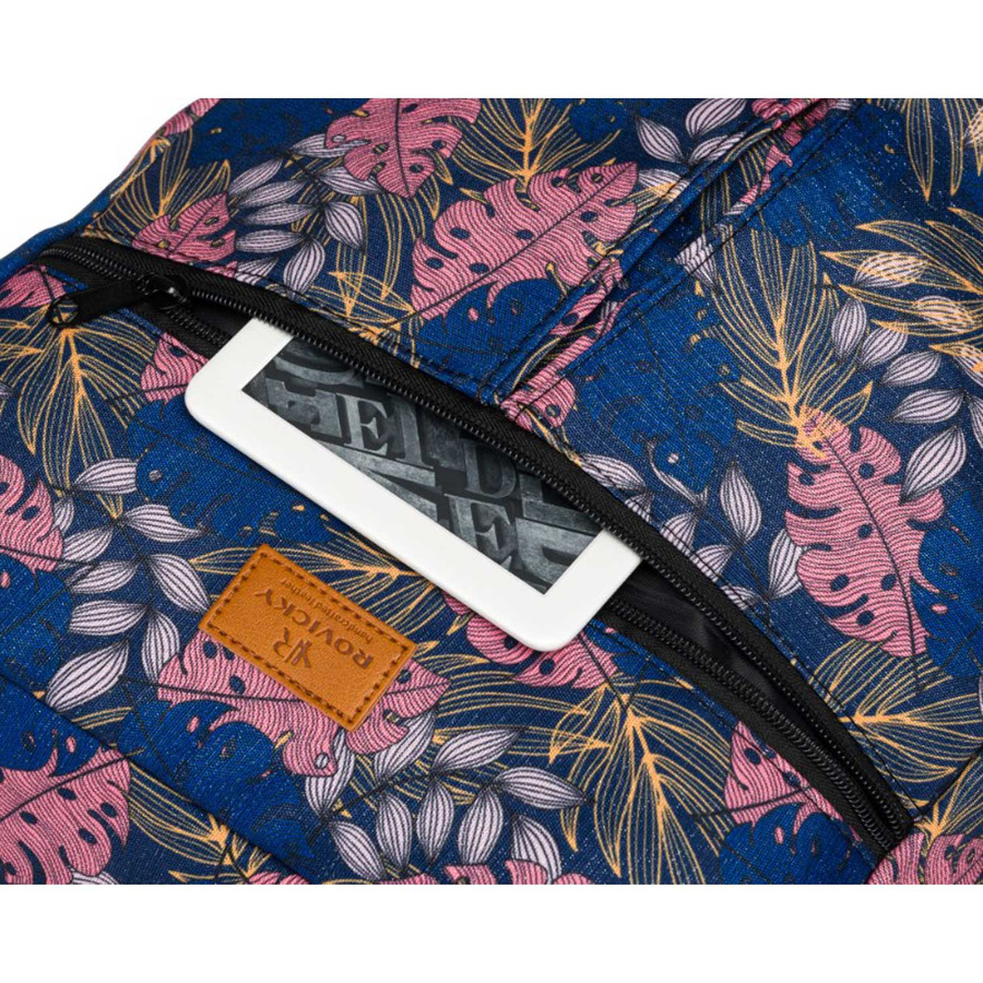 Bunter Reiserucksack mit Laptopfach – Rovicky – Bild 7
