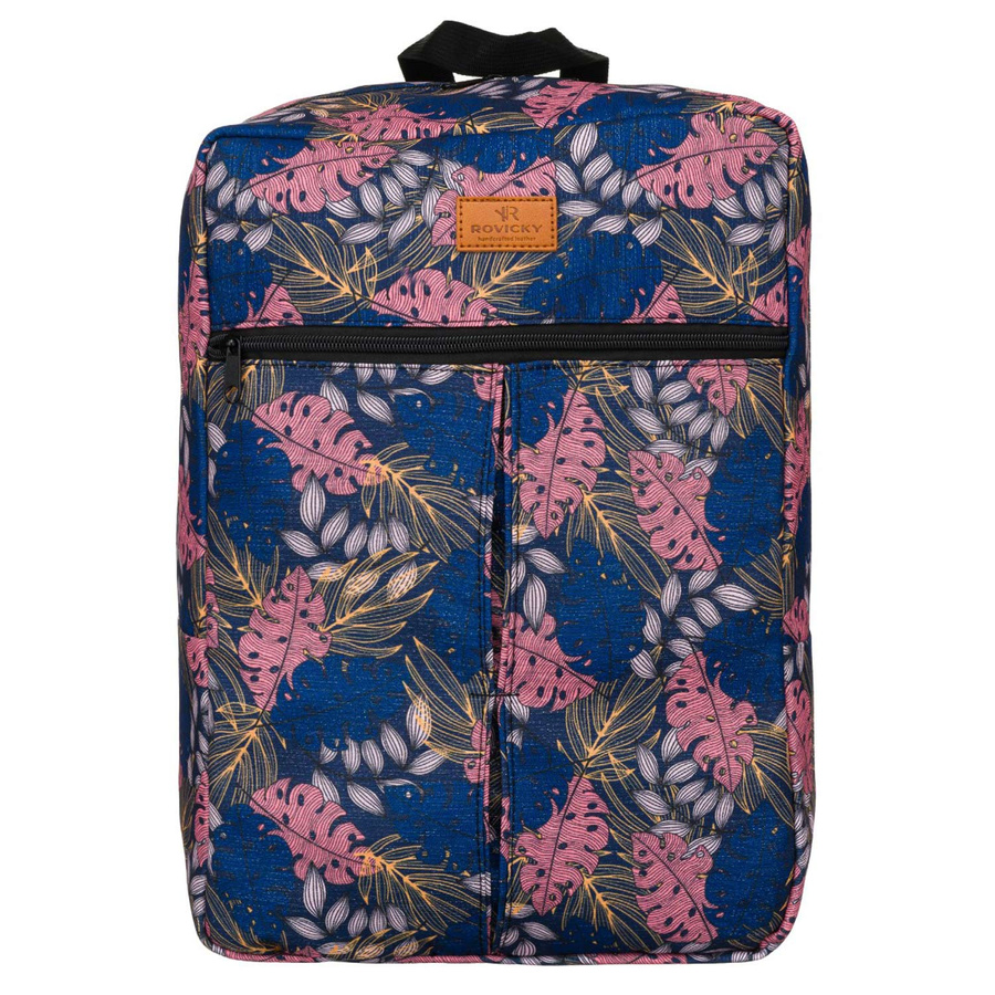 Bunter Reiserucksack mit Laptopfach – Rovicky – Bild 3