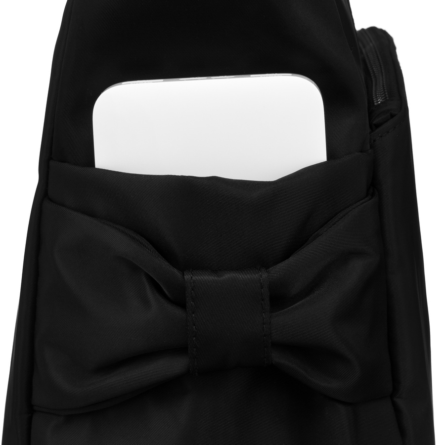 Schwarze Shopper Bag Damen Tasche passend für A4 – Peterson – Bild 10