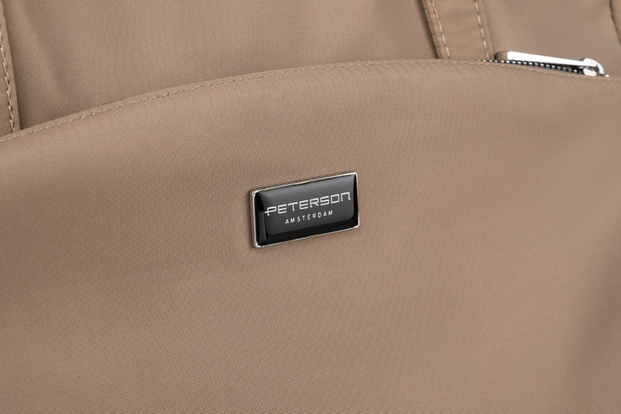 Stadt Shopper Tasche mit Seitentasche – Peterson – Bild 4