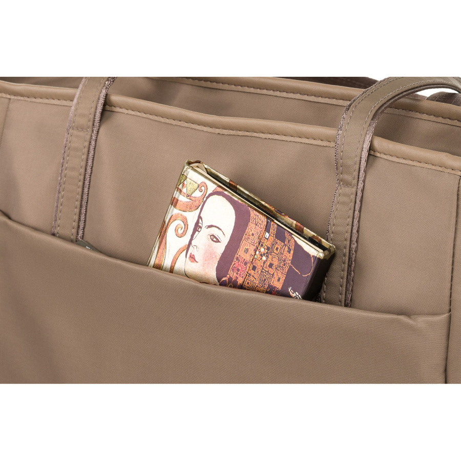 Shopper Tasche mit Reißverschluss in Beige – Peterson – Bild 11