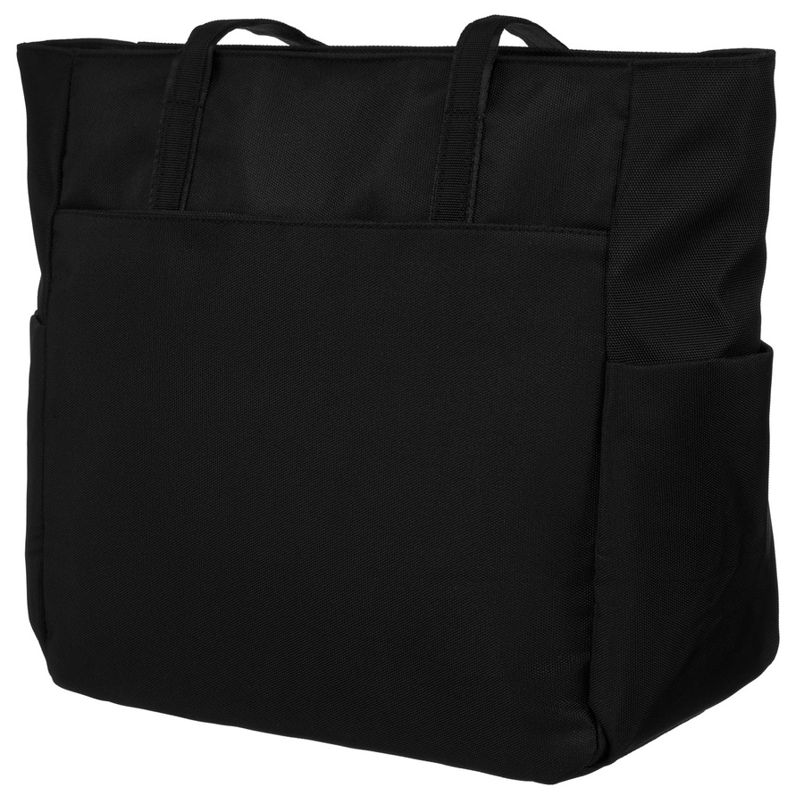 Praktische schwarze Damen Shopper Tasche für die Schulter – Peterson – Bild 10