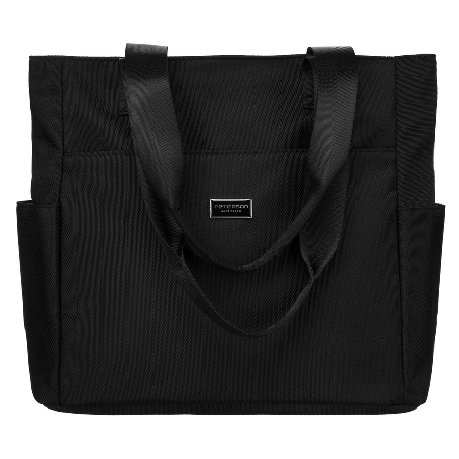 Große Damen-Tasche in Schwarz mit bequemen Griffen - Peterson – Bild 3