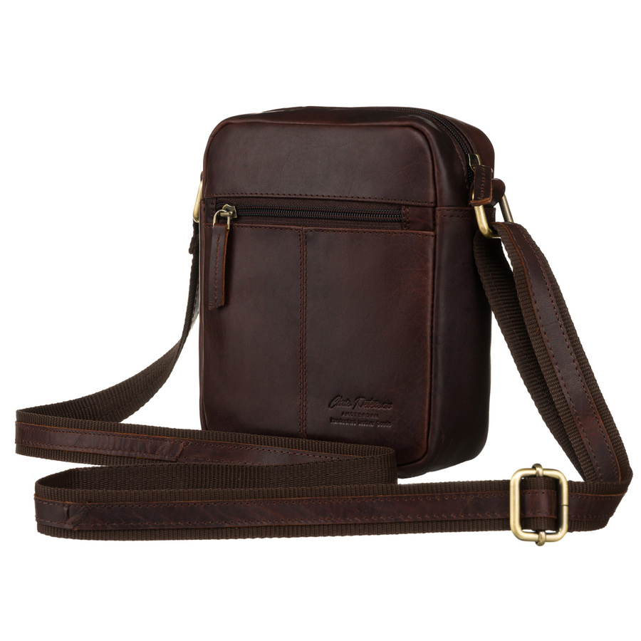 Herren Ledertasche mit Reißverschluss – Peterson – Bild 6