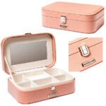 Stilvoller Schmuck-Organizer mit Spiegel – Peterson