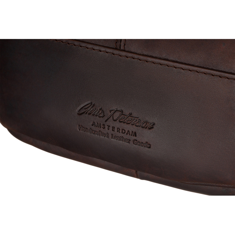 Klassische Herren Bauchtasche aus Leder für die Hüfte – Peterson – Bild 7