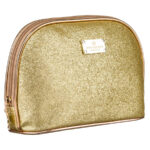 Glitzernder Kosmetik-Organizer in Gold – Peterson