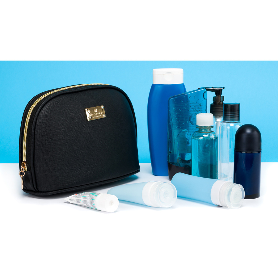 Elegante Damen Kosmetiktasche für Kosmetik und Zubehör – Peterson – Bild 3