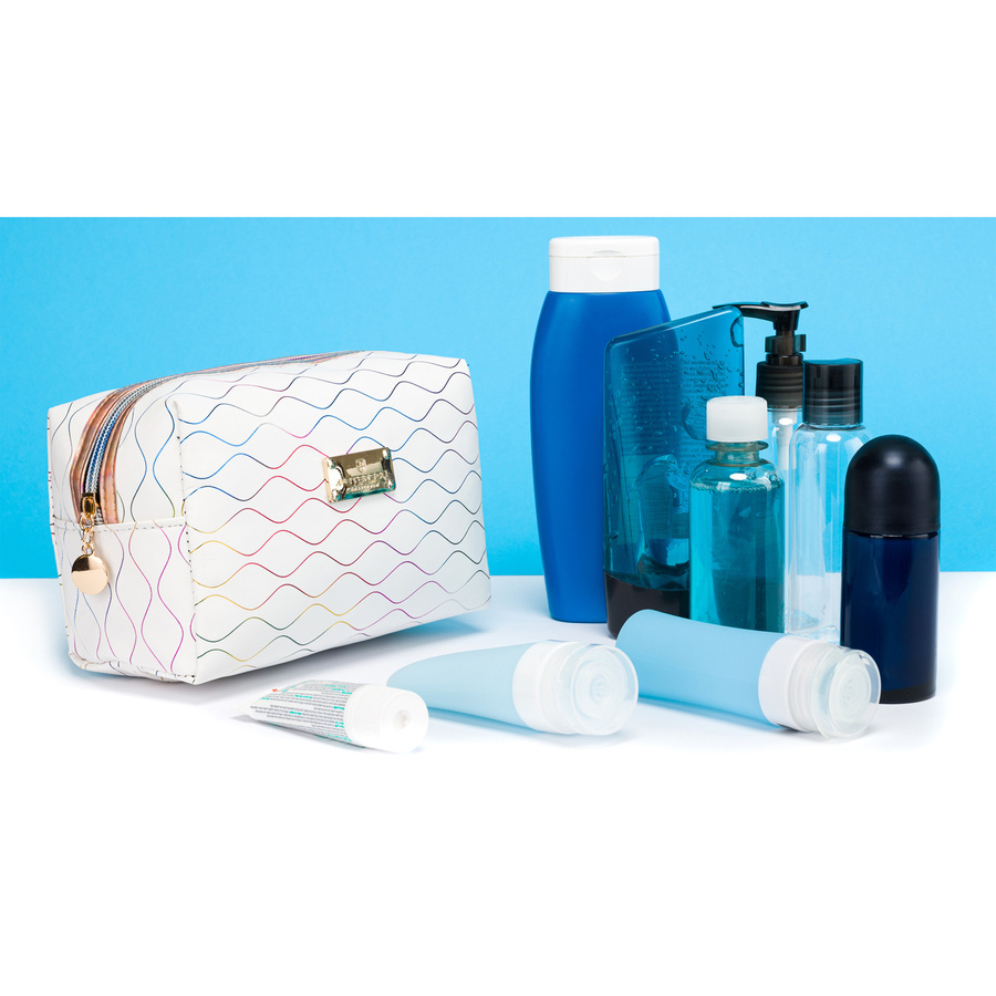 Modische Damen Kosmetiktasche mit Reißverschluss – Peterson – Bild 3
