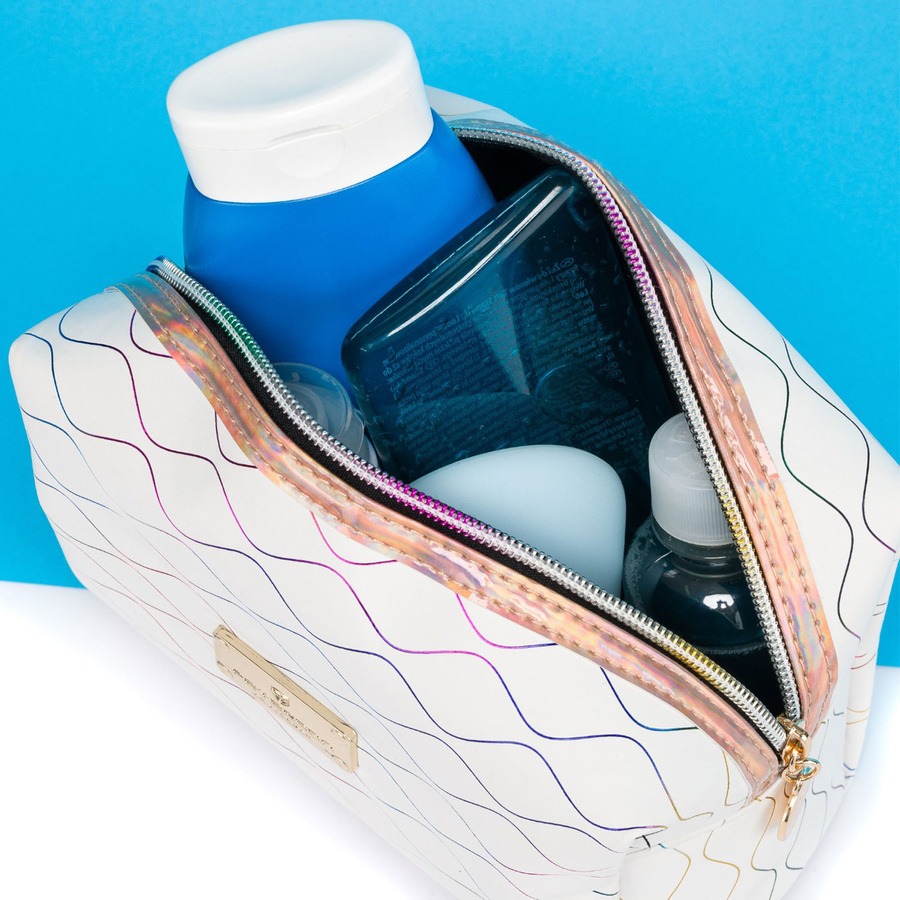 Modische Damen Kosmetiktasche mit Reißverschluss – Peterson – Bild 6