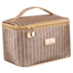 Elegante Damen Kosmetiktasche mit Pinsel-Organizer – Peterson