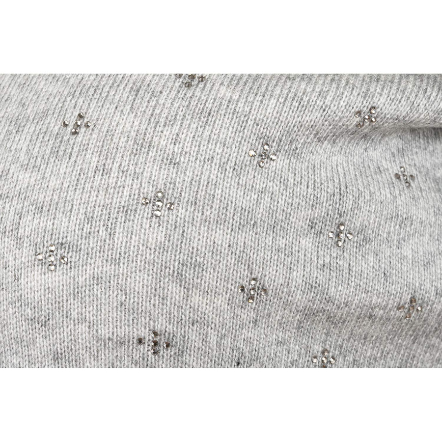 Modische Damen Beanie Mütze in Grau – Peterson – Bild 8