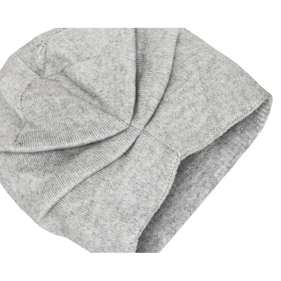 Damen Wintermütze Slouchy mit Kristallen in Grau – Peterson – Bild 9