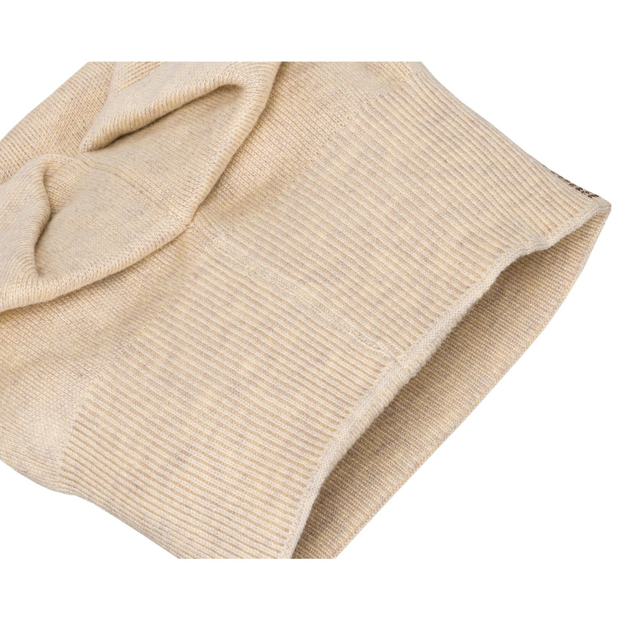 Beanie Mütze mit Kristallen in Beige – Peterson – Bild 10