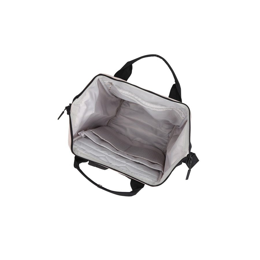 Rosa Damen Reiserucksack mit Tasche – Himawari – Bild 3