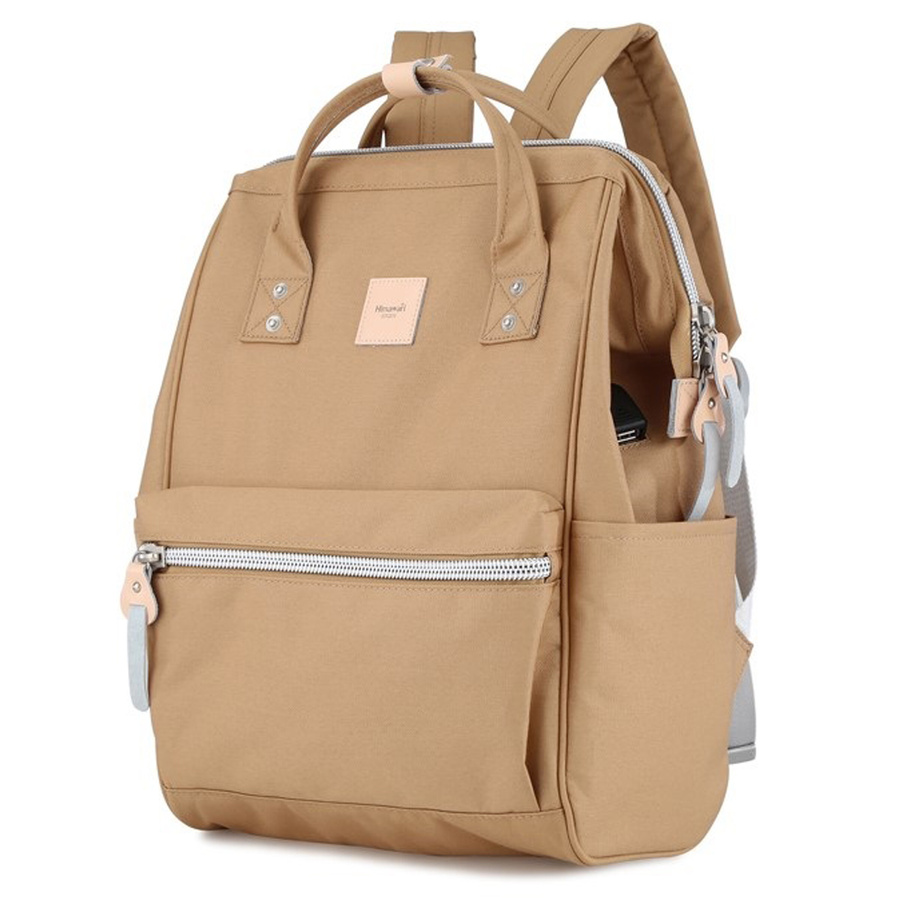 Städtischer Damen Rucksack mit Taschen und USB-Anschluss – Himawari – Bild 4
