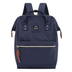 Marineblauer Laptoprucksack 13,3” mit Fächern – Himawari