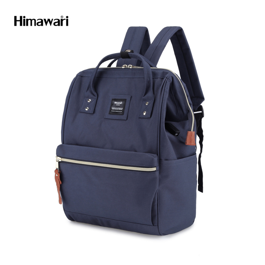 Marineblauer Laptoprucksack 13,3” mit Fächern – Himawari – Bild 4