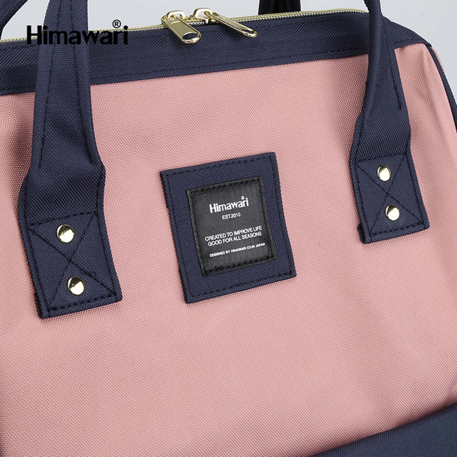 Grüner Laptoprucksack mit USB und Fächern – Himawari – Bild 10