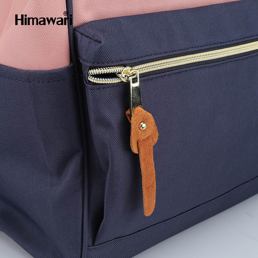 Grüner Laptoprucksack mit USB und Fächern – Himawari – Bild 12